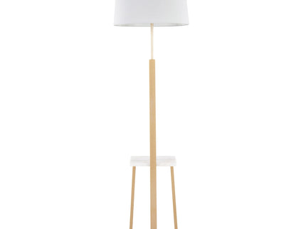 Cosmo - Shelf Contemporary / Glam Floor Lamp