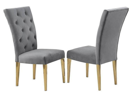 Modern Design Upholstered Dining Chair (Set of 2)