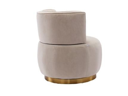 360 Degree Swivel Cuddle Barrel Accent Sofa Chair