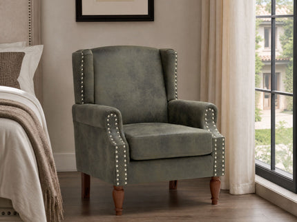 Decorative Chair With Stud Detailing