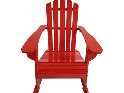 Reclining Outdoor Rocking Adirondack Chair