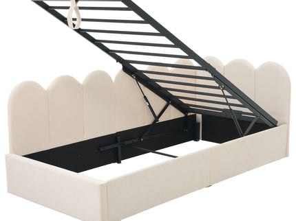 Upholstered Daybed With Hydraulic Storage