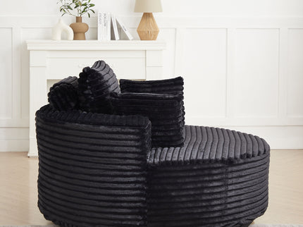 Swivel Chair With 360° Rotation For Living Room