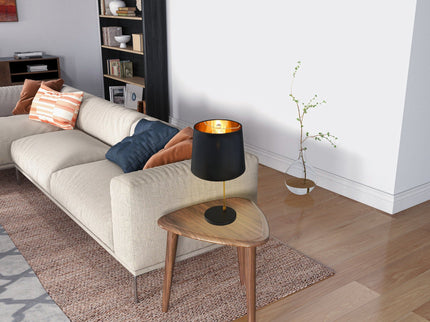 Desk Lamp For Bedside And Table Use - Black