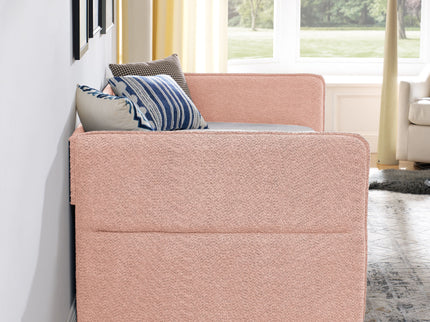 Upholstered Daybed With Pop Up Trundle