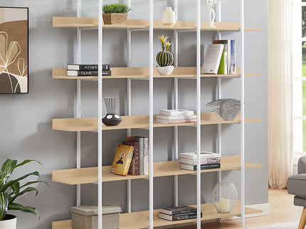 Vintage Industrial 5 Tier Bookcase