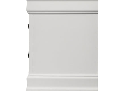 2 Drawer Nightstand - White