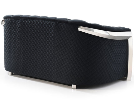 Loveseat With Flared Arms