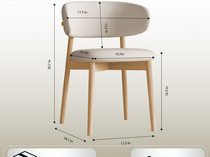 Mid-Century Modern Dining Chair (Set of 2)