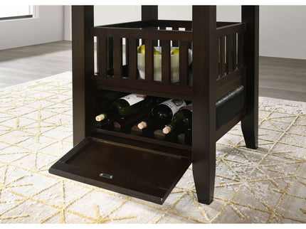 Finley - 5 Piece Dining Set With Chairs - Espresso