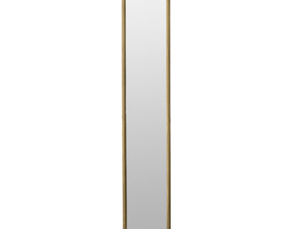 Full Length Mirror With AntiqueMetal Frame, Long Mirror For Hallway Living Room Bedroom Bathroom - Gold