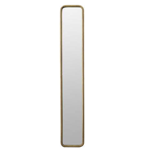 Full Length Mirror With AntiqueMetal Frame, Long Mirror For Hallway Living Room Bedroom Bathroom - Gold