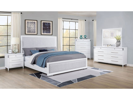 Robinson - 3 Drawer Nightstand - White