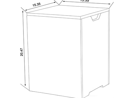 Square Propane Tank Cover Holder, Multi Functional Utility - Gray