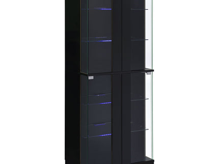 Gilbert - 4 Door LED Curio Display Cabinet