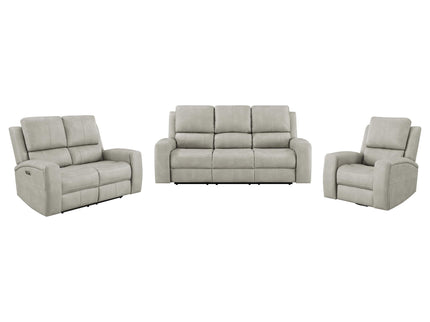 Boyce - Triple Power Reclining Sofa Set With Independent Headrest