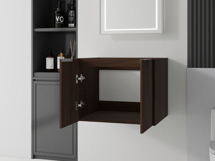 Floating Bathroom Vanity Cabinet With Soft Close Double Doors, Spacious Interior Storage, Wall Mounted, Cabinet Only