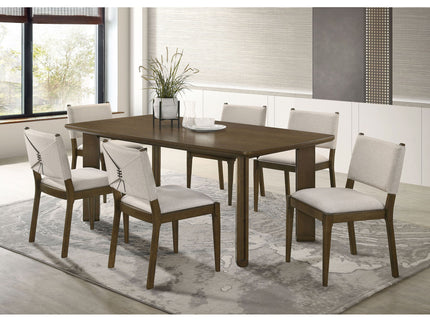 Crispin - Rectangular Dining - Brown