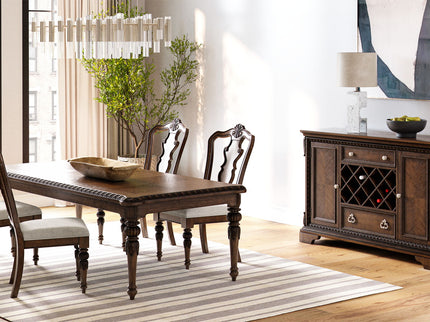 Traditional Server - Mahogany