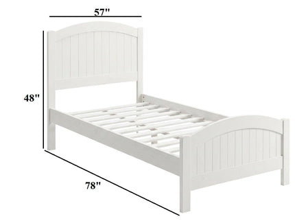 Carved Headboard Bed