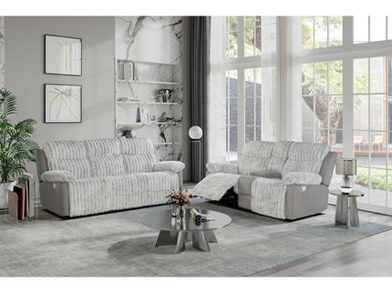 Bruni - Console Reclining Loveseat With Manual Recline