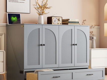 Murphy Bed With Large Drawers