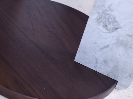 Coffee Table Set With Center Table & Side Table