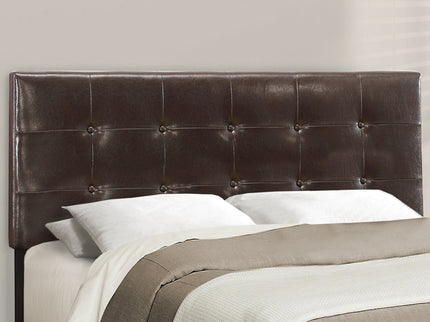 Bed, Upholstered, Frame Only, Transitional