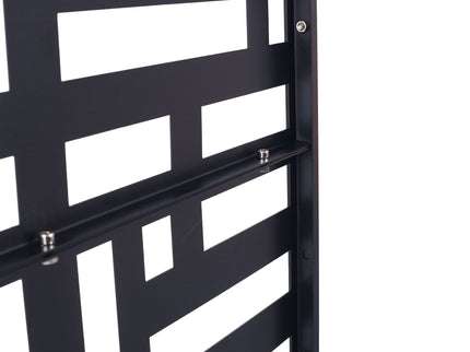 Decorative Freestanding Metal Privacy Screen For Indoor & Outdoor Use