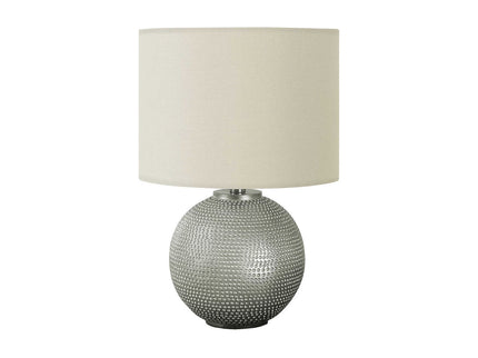 Lighting, Table Lamp, Modern - Gray / Cream