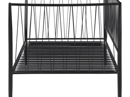 Vertigo - Twin Daybed With Slatted Support - Matte Black