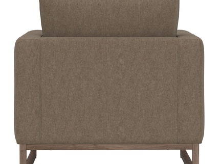 Accent Chair With Track Arm Design