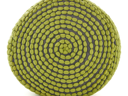 River - Handcrafted Cylindrical Pouf Water Resistant Fabric