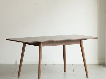 Round Corner Diagonal Leg Telescopic Table For 6 - 8 People To Meet Dining Table