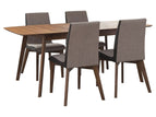 Light Brown / 5 Pc. Table, 4 Chairs