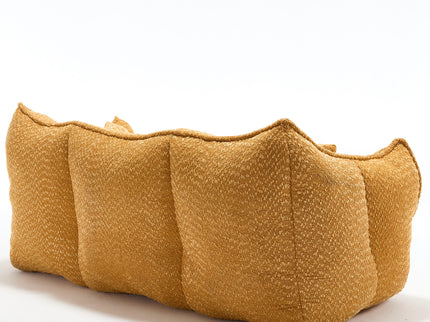 Comfortable Dual Beanbag Chair With High Resilience Foam Core For 2 People