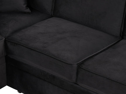 Sleeper Sofa Bed, 2 In 1 Pull Out Sofa Bed L Shape Couch With Storage Ottoman For Living Room, Bedroom Couch And Small Apartment