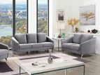 Gray / 2 Pc. Sofa, Loveseat