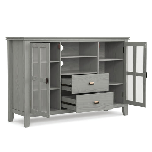 Artisan - Tall TV Media Stand - Gray