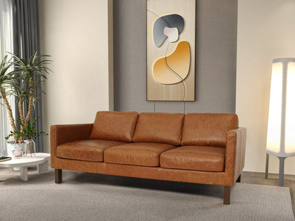 Memphis - Waxy Sofa - Cognac