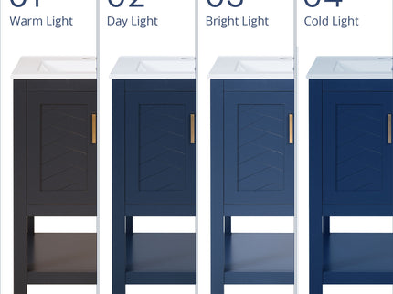 Modern Bathroom Vanity With Elegant Twill Design