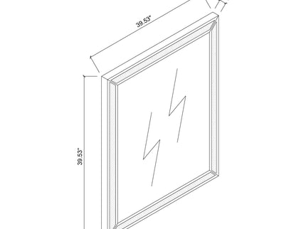 Carlos - Mirror - Black