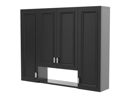 Wall Mounted Bathroom Cabinet With 5 Adjustable Shelves