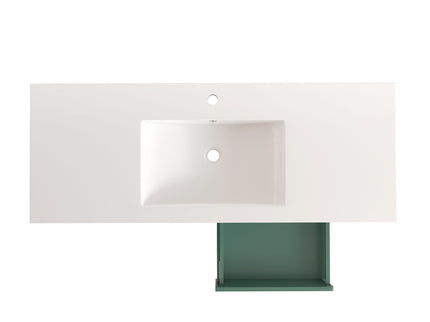 Bathroom Vanity With Sink Combo, 4 Soft Close Doors And 4 Drawers