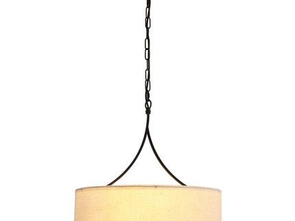 3 Light Drum Pendant Light