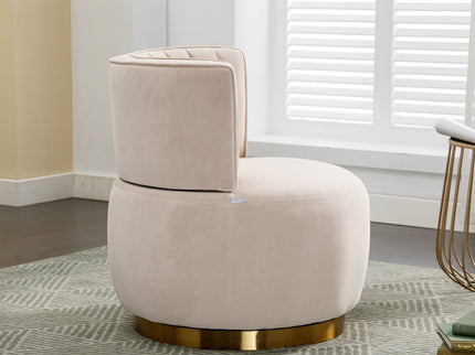 360 Degree Swivel Cuddle Barrel Accent Sofa Chair