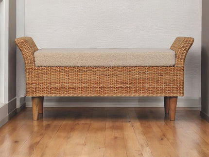Riviera - Woven Bench - Oak
