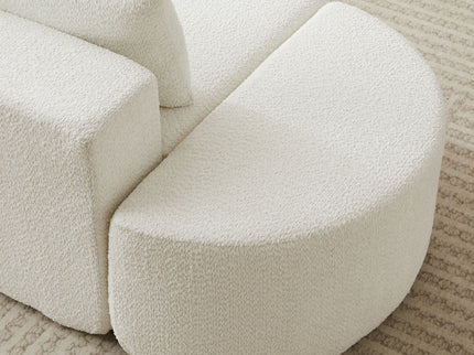 V - Shaped Modular Sofa Set With 3 Pillow