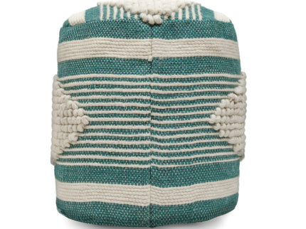 Diamond - Handcrafted Cylindrical Pouf