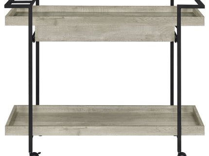 Begonia - 1 Drawer Cart - Driftwood